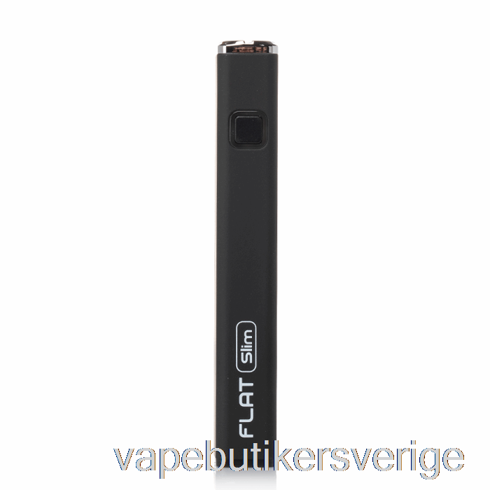 Vape Sverige Yocan Flat Slim 350mah Batteri Svart